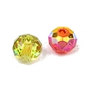 Electroplate K9 Glass Beads GL-CBAB80E-02-2
