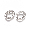 Tarnish Resistant 304 Stainless Steel Open Jump Rings STAS-L234-144H-2
