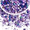 2 Bag Glass Round Beads Set JX547N-1