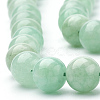 Natural Myanmar Jade/Burmese Jade Beads Strands G-T064-22-8mm-3