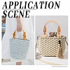 3Pcs 2 Styles PU Leather & Iron Oval Bottom FIND-PH0003-54-4