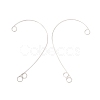 Tarnish Resistant 316 Stainless Steel Ear Cuff Findings STAS-H148-03P-2