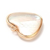 Brass Enamel Pendants KK-K252-10G-04-4