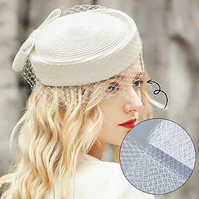 Polyester Mesh Fabric DIY-WH0504-186B-1