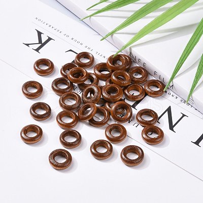 Donut Wooden Linking Rings X-WOOD-Q014-12mm-07-LF-1