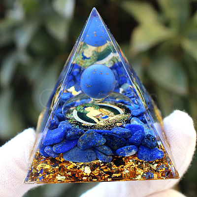 Orgonite Pyramid Resin Energy Generators PW-WG94568-05-1