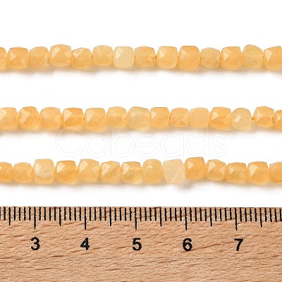 Natural Topaz Jade Beads Strands GG-NH0015-A01-4mm-1