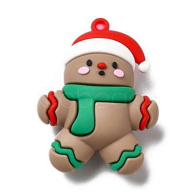 Christmas PVC Plastic Big Pendants KY-C009-04-1