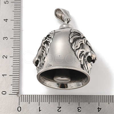 304 Stainless Steel Big Pendants STAS-Z097-01AS-03-1