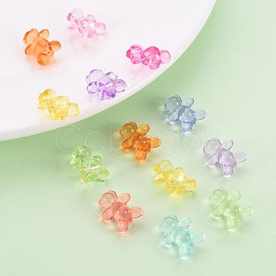 Transparent Acrylic Beads X-TACR-S154-49B-1