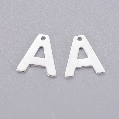 201 Stainless Steel Charms STAS-L232-007A-1