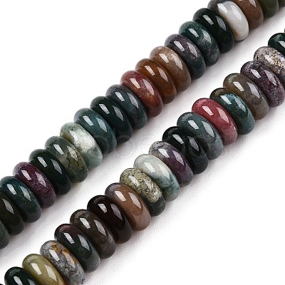 Natural Indian Agate Beads Strands G-T138-63-1