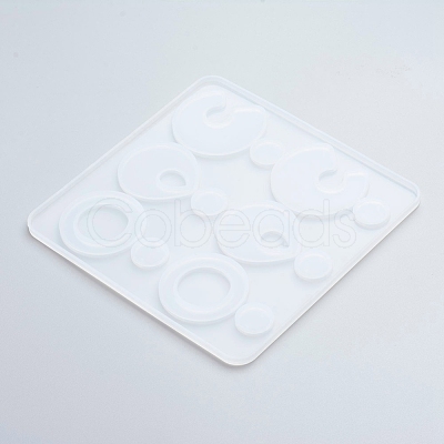 DIY Dangle Earring Silicone Molds DIY-G012-15-1