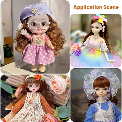 PP Doll Wig Long Curly Hair DIY-WH0591-249B-13-1