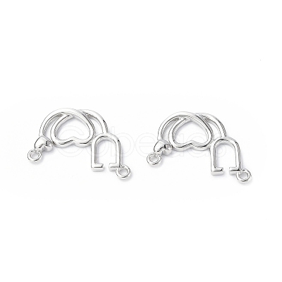 Eco-Friendly Rack Plating Brass Pendants KK-F845-10P-1