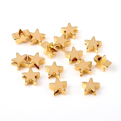 Brass Beads KK-E787-03G-1
