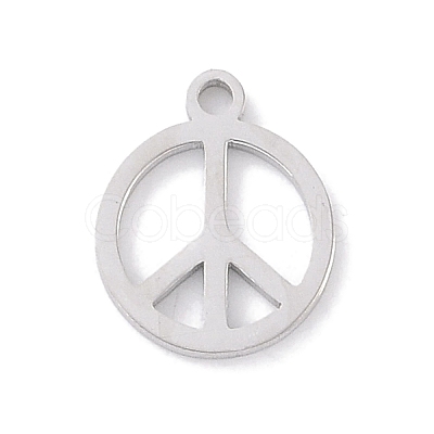 Non-Tarnish 304 Stainless Steel Charms STAS-K286-01B-P-1