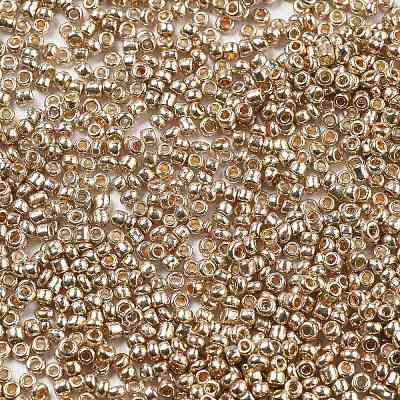12/0 Electroplate Glass Seed Beads SEED-Q003-1-1