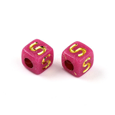 Plating Acrylic Beads OACR-N140-01A-S-1