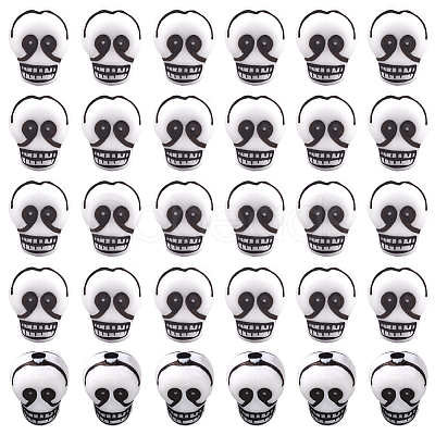 400Pcs Halloween Resin Beads FIND-SC0011-65-1