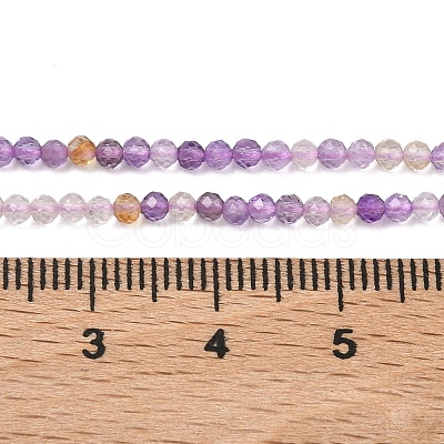 Natural Ametrine Beads Strands G-K407-A01-2mm-1