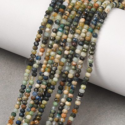 Natural Chrysocolla and Lapis Lazuli Beads Strands GG-CBA9631-C03-03A-1