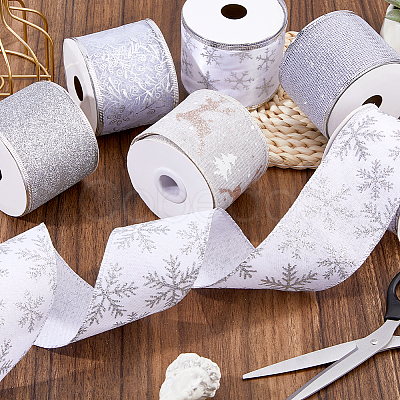 30 Yards 6 Styles Polyester with Plastic Ribbons OCOR-FH0001-58-1