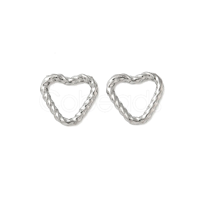 304 Stainless Steel Twisted Linking Rings STAS-L300-006A-P-1
