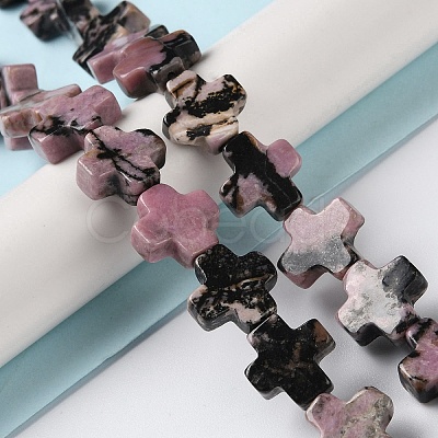 Natural Rhodonite Beads Strands G-M418-B01-01-1