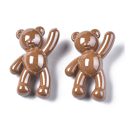 Opaque Acrylic Pendants LS-PACR-ZX016-08E-1