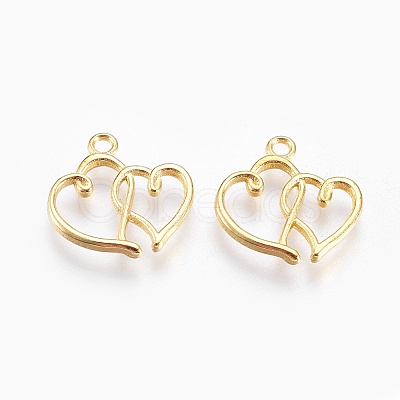 Tibetan Style Alloy Pendants TIBEP-21057-G-RS-1