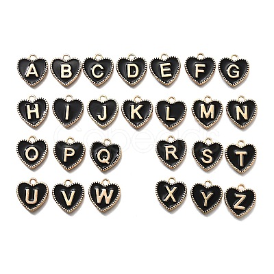 Alloy Enamel Pendants ENAM-K075-02G-01-1
