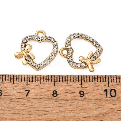 Alloy Rhinestone Pendants LS-PALLOY-S052-01G-C-1