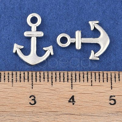 Tibetan Style Alloy Charms TIBEP-S297-14AS-RS-1