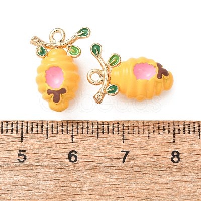 Alloy Enamel Pendants ENAM-F162-02A-02-1