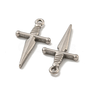 Non-Tarnish 304 Stainless Steel Pendants X-STAS-O004-06A-P-1