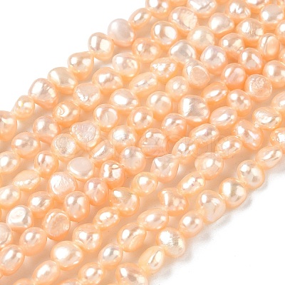 Natural Cultured Freshwater Pearl Beads Strands PEAR-C004-21F-1