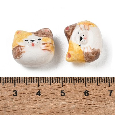 Handmade Polymer Clay Beads PY-CBABDB7-04B-1