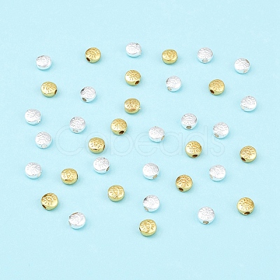 60Pcs 2 Colors Alloy Beads FIND-YW0010-12-1
