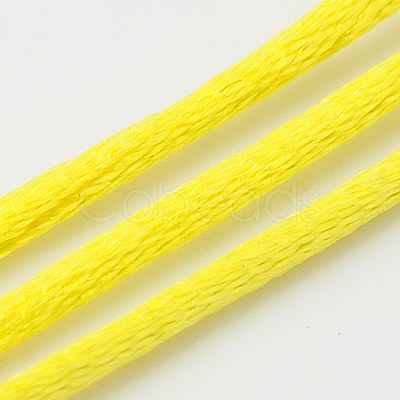 Nylon Satin Rattail Cords NWIR-A003-12-1