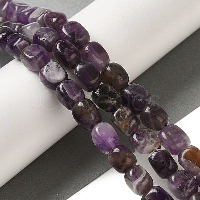 Natural Amethyst Beads Strands G-B078-A01-01-1