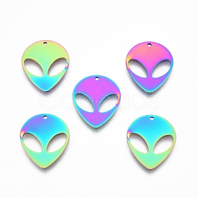 201 Stainless Steel Pendants Ion Plating(IP) STAS-N098-117M-1