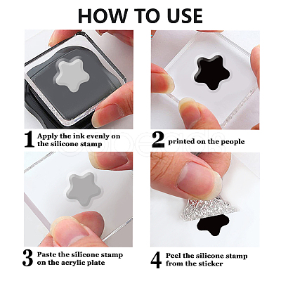 Flower PVC Stamps DIY-WH0582-0038-1