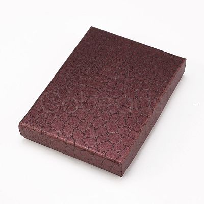 Python Pattern Cardboard Jewelry Set Boxes CBOX-L007-008D-1