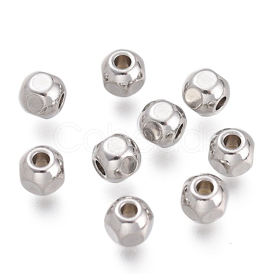 Tarnish Resistant 304 Stainless Steel Beads STAS-O130-01C-1