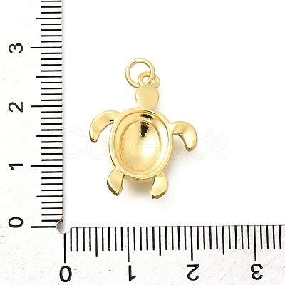 Brass Pendants KK-S508-10B-G-1