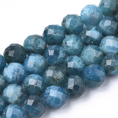 Natural Apatite Beads Strands G-S345-4mm-008-1