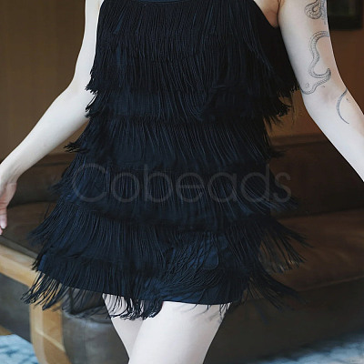 5M Polyester Tassel Fringe Trimming OCOR-LP0001-60-1