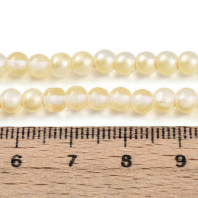 Baking Paint Transparent Glass Beads X1-DGLA-N011-4mm-02-1