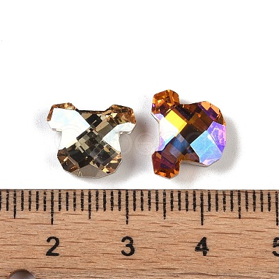 Glass Rhinestone Cabochons GLAA-A013-03M-1